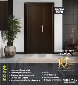 Puerta de Seguridad H-10F  (B) Patinado