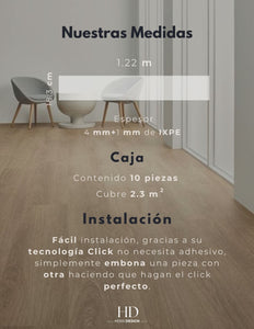 PISO SPC (Paquete 10 pzs)
