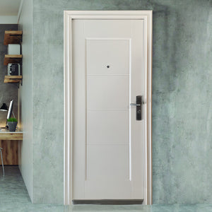 Puerta de Seguridad Modelo Hoss-16b Color Blanco