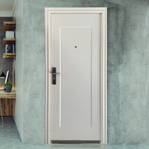 Puerta de Seguridad Modelo Hoss-16b Color Blanco